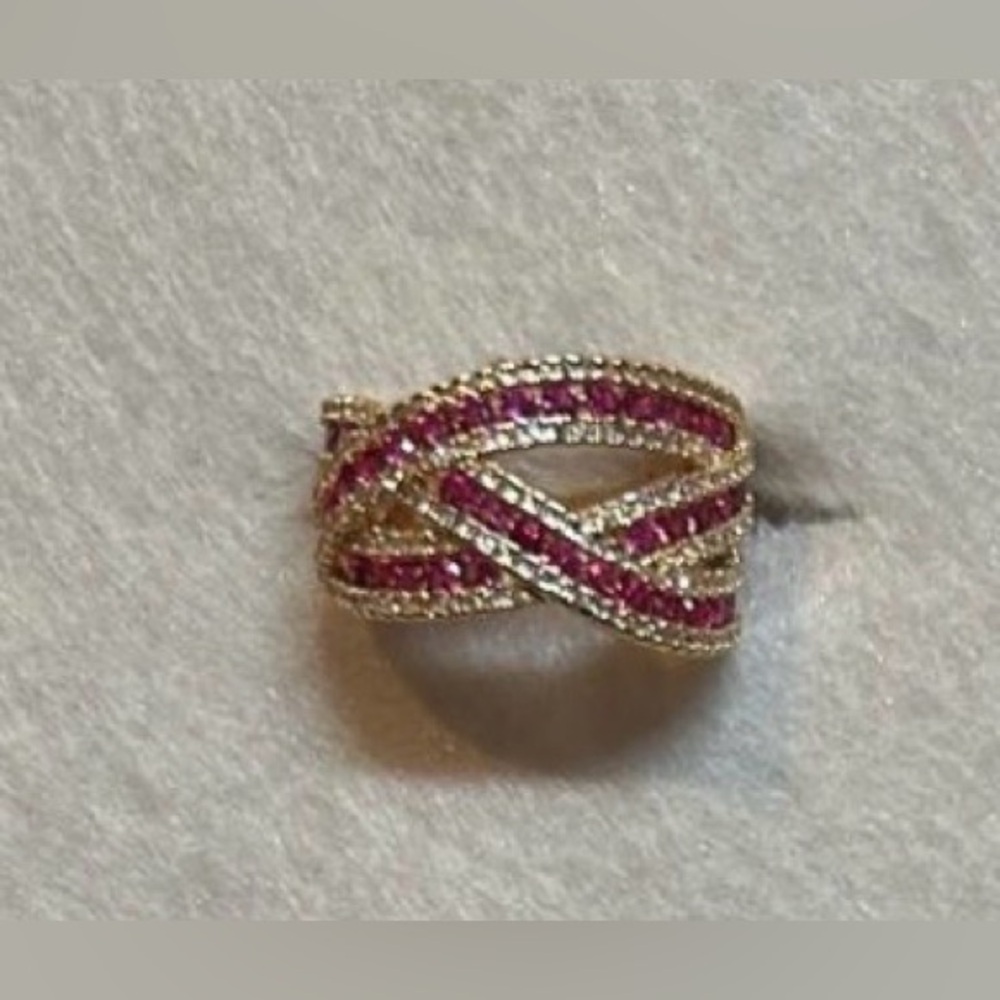 Statement ruby ring - Picture 2 of 2